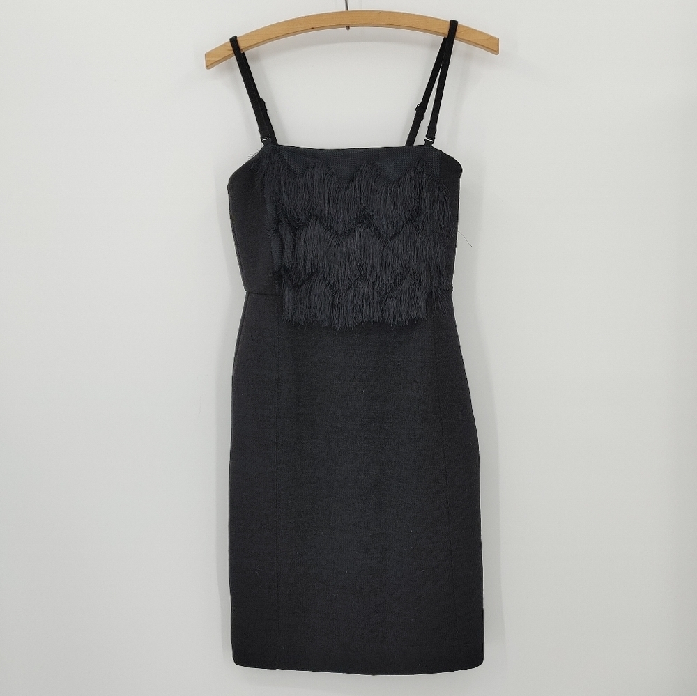 Banana Republic | fringe bodycon dress